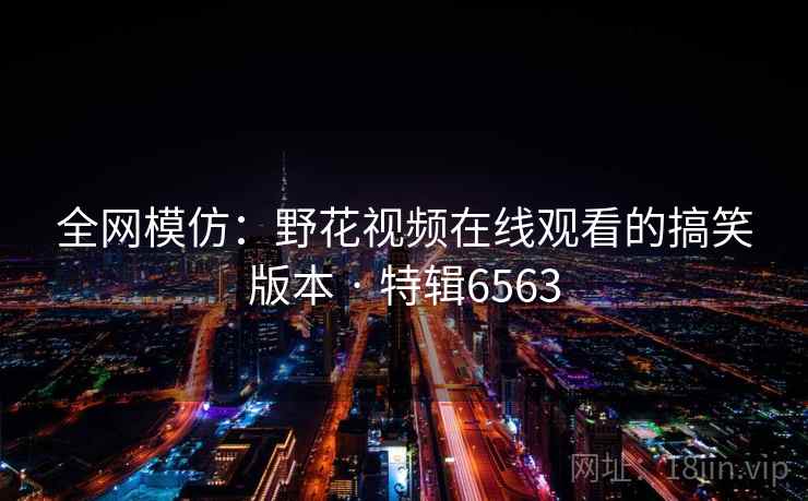 全网模仿：野花视频在线观看的搞笑版本 · 特辑6563